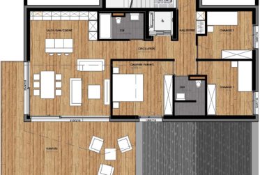Magnifique 4,5 pièces avec vue dans une nouvelle construction