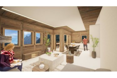 Magnifique rez-jardin 4.5 pièces à Evolène