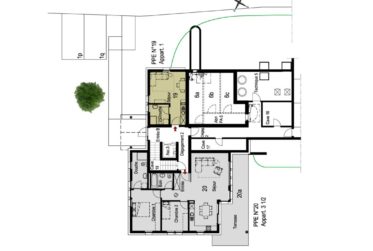 Studio moderne au rez-de-chaussée à Evolène