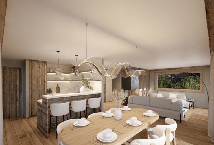 Luxueux Chalet 4,5 pièces à Crans-Montana avec vue