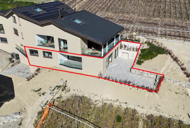 Lumineux 4,5 pièces neuf avec terrasse et vue imprenable à Signèse