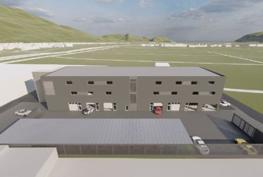 Ardon - Terrain à bâtir en zone industrielle avec permis en force