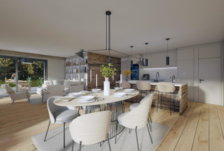 Crans-Montana, 4,5 pièces de haut standing en rez jardin avec vue