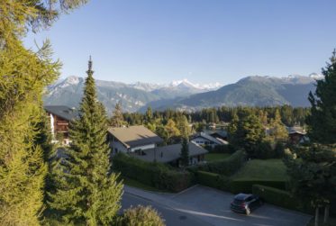 Crans-Montana, 4,5 pièces de haut standing en rez jardin avec vue
