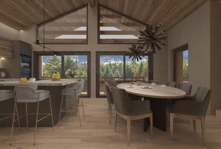 Crans-Montana, Chalet de 6,5 pièces de haut stantding