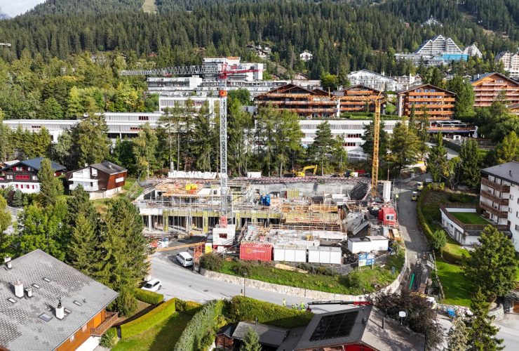 Crans-Montana, 4,5 pièces de haut standing en rez jardin avec vue
