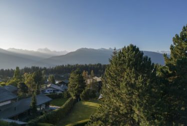 Crans-Montana, 4,5 pièces de haut standing en rez jardin avec vue