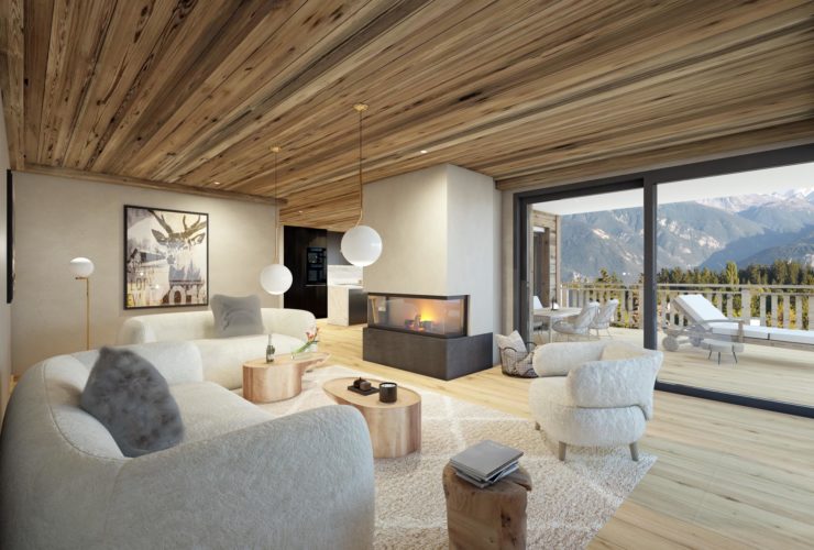 Magnifique 3,5 pièces avec Vue au coeur de Crans-Montana