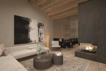 Au Centre de Crans-Montana, Chalet de 6,5 pièces de haut stantding