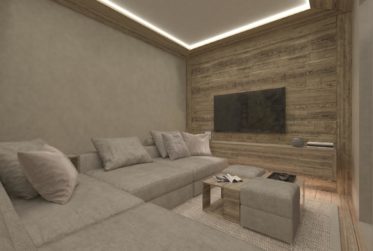 Au Centre de Crans-Montana, Chalet de 6,5 pièces de haut stantding