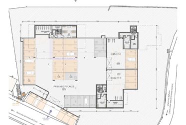 Au Centre de Crans-Montana, Chalet de 6,5 pièces de haut stantding