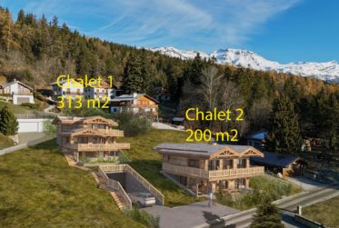 Luxueux Chalet 5,5 pièces à Crans-Montana sur plan (avec authorisation de construire)