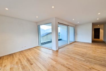 Lumineux 4,5 pièces neuf avec terrasse et vue imprenable à Signèse
