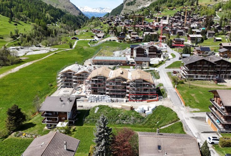 Magnifique rez-jardin 4.5 pièces à Evolène