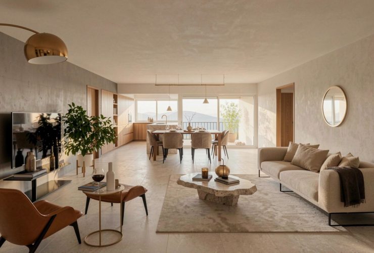 Résidence TRAMA – Élégant 3.5 pièces avec vue panoramique