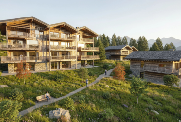 Crans-Montana, 4,5 pièces de haut standing en rez jardin avec vue